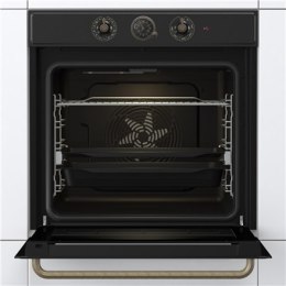 Piekarnik Gorenje Oven BOS67371CLB 77 L, Built in, EcoClean, Mechanical, Steam function, Height 59.5 cm, Width 59.5 cm, Black