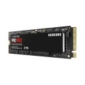 Samsung 990 PRO 2000 GB, SSD form factor M.2 2280, SSD interface PCIe Gen4x4, Write speed 6900 MB/s, Read speed 7450 MB/s