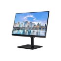 Samsung Flat Monitor 	LF24T450FQRXEN 24 ", IPS, FHD, 1920 x 1080, 16:9, 5 ms, 250 cd/m², Black, 75 Hz, HDMI ports quantity 2