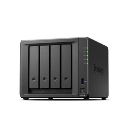 Synology 4-Bay DS923+ Up to 4 HDD/SSD Hot-Swap, Ryzen R1600, Processor frequency 2.6 GHz, 4 GB, 2x1GbE, 2xUSB3.2, 1xeSATA