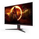 AOC Monitor Q27G2E/BK 27 ", VA, QHD, 2560 x 1440, 16:9, 1 ms, 250 cd/m², Black/Red, 155 Hz, HDMI ports quantity 2