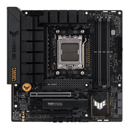 Asus TUF GAMING B650M-PLUS Processor family AMD, Processor socket AM5, DDR5 DIMM, Memory slots 4, Supported hard disk drive int