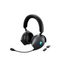 Dell Headset Alienware Tri-Mode AW920H Over-Ear, Microphone, 3.5 mm jack, Noice canceling, Wireless, Dark Side of the Moon