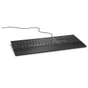 Dell Keyboard KB216 Multimedia, Wired, NORD, Black