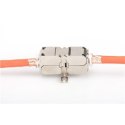 Digitus DN-93909 Field Termination Coupler CAT 6A, 500 MHz for AWG 22-26, fully shielded, keyst. design, 26x35x80