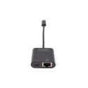 Digitus USB-Type-C Gigabit Ethernet Adapter + PD with power delivery function DN-3027	 Black