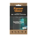 PanzerGlass Screen protector, Apple, iPhone 14 Plus/13 Pro Max, Glass, Black, Privacy