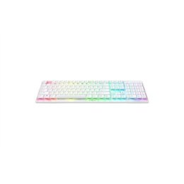 Razer Optical Gaming Keyboard Deathstalker V2 Pro RGB LED light, US, Wireless, White, Purple Switch