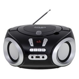 Adler CD Boombox AD 1181 USB connectivity, Speakers, Black