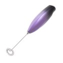 Adler Milk frother with a stand AD 4499 Black/Purple