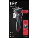 Braun Shaver 51-R1000s	 Operating time (max) 50 min, Wet & Dry, Black/Red