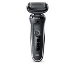 Braun Shaver 51-W1500s	 Operating time (max) 50 min, Wet & Dry, Black/White