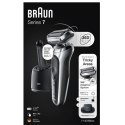 Braun Shaver 71-S7200cc	 Operating time (max) 50 min, Wet & Dry, Silver/Black