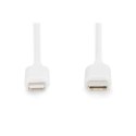 Digitus Lightning to USB-C data/charging cable DB-600109-020-W USB-C to Lightning, USB C, Apple Lightning 8-pin, 2 m