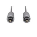 Digitus TOSLINK CABLE M/M, Digital Audio DB-510510-010-S 1 m, Black