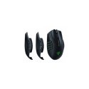 Razer Naga V2 Pro Gaming Mouse, RGB LED light, 2.4GHz, Bluetooth, 	Wireless, Black