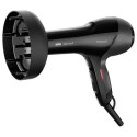 Braun Hair Dryer HD785 Satin Hair 7 SensoDryer 2000 W, Number of temperature settings 4, Ionic function, Diffuser nozzle, Black