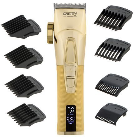 Camry Premium Hair Clipper CR 2835g	 Cordless, Number of length steps 1, Gold