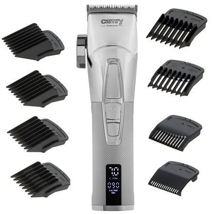 Camry Premium Hair Clipper CR 2835s Cordless, Number of length steps 1, Silver