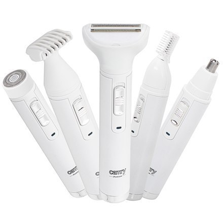 Camry Multi Function Trimmer Set, 5in1 CR 2935 Cordless, Number of length steps 1, White Camry Multi Function Trimmer Set, 5in1 CR 2935 Cordless, Number of length steps 1, White