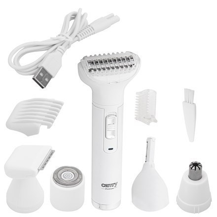 Camry Multi Function Trimmer Set, 5in1 CR 2935 Cordless, Number of length steps 1, White Camry Multi Function Trimmer Set, 5in1 CR 2935 Cordless, Number of length steps 1, White