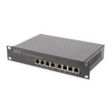 Digitus 10" Network Set, 6U cabinet, shelf, PDU, 8-port switch, CAT 6 patch panel, Grey Digitus 	DN-10-SET-1