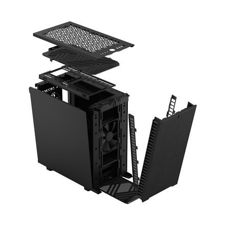 Fractal Design Define 7 Mini Black Solid, mATX, Mini-DTX, Mini ITX, Power supply included No Fractal Design Define 7 Mini Black Solid, mATX, Mini-DTX, Mini ITX, Power supply included No
