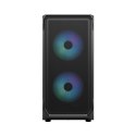 Fractal Design Focus 2 RGB Black TG Clear Tint, Midi Tower, Power supply included No