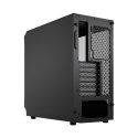 Fractal Design Focus 2 RGB Black TG Clear Tint, Midi Tower, Power supply included No