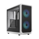 Fractal Design Focus 2 RGB White TG Clear Tint, Midi Tower, Power supply included No Fractal Design Focus 2 RGB White TG Clear Tint, Midi Tower, Power supply included No