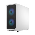 Fractal Design Focus 2 RGB White TG Clear Tint, Midi Tower, Power supply included No Fractal Design Focus 2 RGB White TG Clear Tint, Midi Tower, Power supply included No