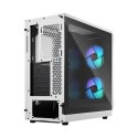 Fractal Design Focus 2 RGB White TG Clear Tint, Midi Tower, Power supply included No Fractal Design Focus 2 RGB White TG Clear Tint, Midi Tower, Power supply included No