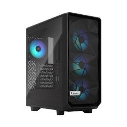 Fractal Design Meshify 2 Compact Lite RGB Black TG Light, Mid-Tower, Power supply included No