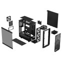 Fractal Design Meshify 2 Compact Lite RGB Black TG Light, Mid-Tower, Power supply included No