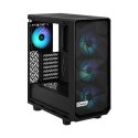 Fractal Design Meshify 2 Compact Lite RGB Black TG Light, Mid-Tower, Power supply included No