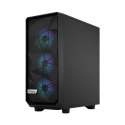 Fractal Design Meshify 2 Compact Lite RGB Black TG Light, Mid-Tower, Power supply included No