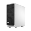 Fractal Design Meshify 2 Compact Lite White TG Clear, Mid-Tower, Power supply included No