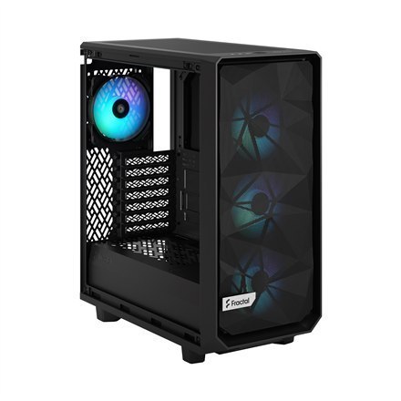 Fractal Design Meshify 2 Compact RGB Black TG Light Tint, Mid-Tower, Power supply included No Fractal Design Meshify 2 Compact RGB Black TG Light Tint, Mid-Tower, Power supply included No