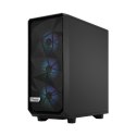 Fractal Design Meshify 2 Compact RGB Black TG Light Tint, Mid-Tower, Power supply included No