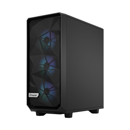 Fractal Design Meshify 2 Compact RGB Black TG Light Tint, Mid-Tower, Power supply included No Fractal Design Meshify 2 Compact RGB Black TG Light Tint, Mid-Tower, Power supply included No