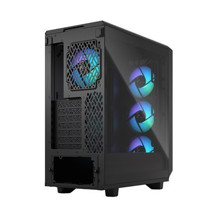 Fractal Design Meshify 2 Compact RGB Black TG Light Tint, Mid-Tower, Power supply included No Fractal Design Meshify 2 Compact RGB Black TG Light Tint, Mid-Tower, Power supply included No