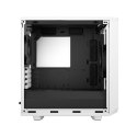 Fractal Design Meshify 2 Mini White TG clear tint, mATX, Power supply included No