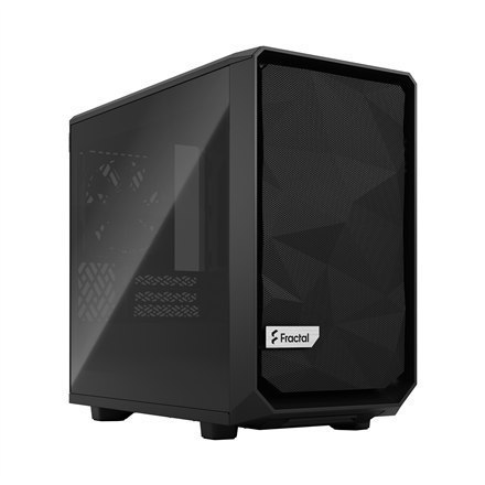 Fractal Design Meshify 2 Nano Black TG dark tint, ITX, Power supply included No