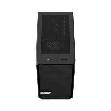 Fractal Design Meshify 2 Nano Black TG dark tint, ITX, Power supply included No Fractal Design Meshify 2 Nano Black TG dark tint, ITX, Power supply included No