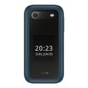 Nokia 2660 Flip Blue, 2.8 ", TFT LCD, 240 x 320, Unisoc, T107, Internal RAM 0.048 GB, 0.128 GB, microSDHC, Dual SIM, Main camera