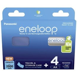 Panasonic Rechargeable Batteries ENELOOP BK-3MCDEC4BE AA, 2000 mAh, 4 pc(s)