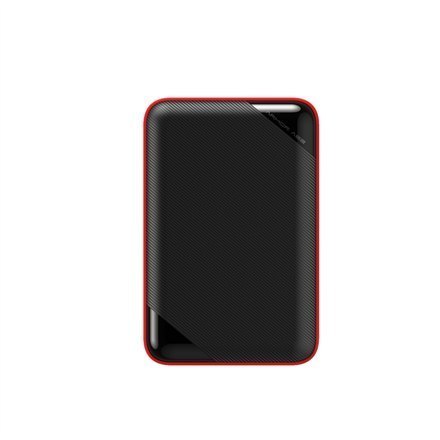 Silicon Power Portable Hard Drive ARMOR A62 1000 GB, USB 3.2 Gen1, Black/Red