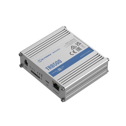 Teltonika Industrial 5G Gateway TRB500 No Wi-Fi, 10/100/1000 Mbps Mbit/s, Ethernet LAN (RJ-45) ports 1, Mesh Support No, MU-MiMO