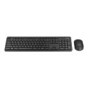 Asus Keyboard and Mouse Set CW100 Keyboard and Mouse Set, Wireless, Mouse included, Batteries included, UI, Black