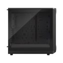 Fractal Design Focus 2 RGB Black TG Clear Tint, Midi Tower, Power supply included No